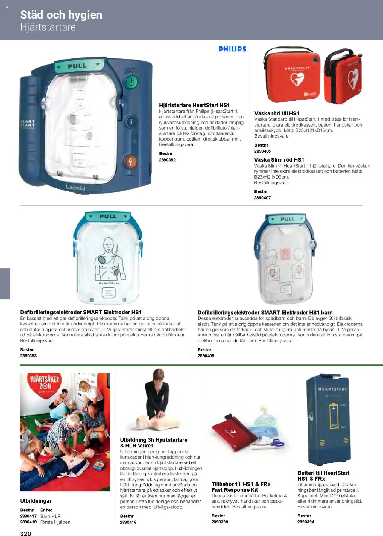 Office Depot reklamblad aktuell från 01.02.2025 | Sida: 322 | Produkter: Första hjälpen, Batteri, Handskar, Väska