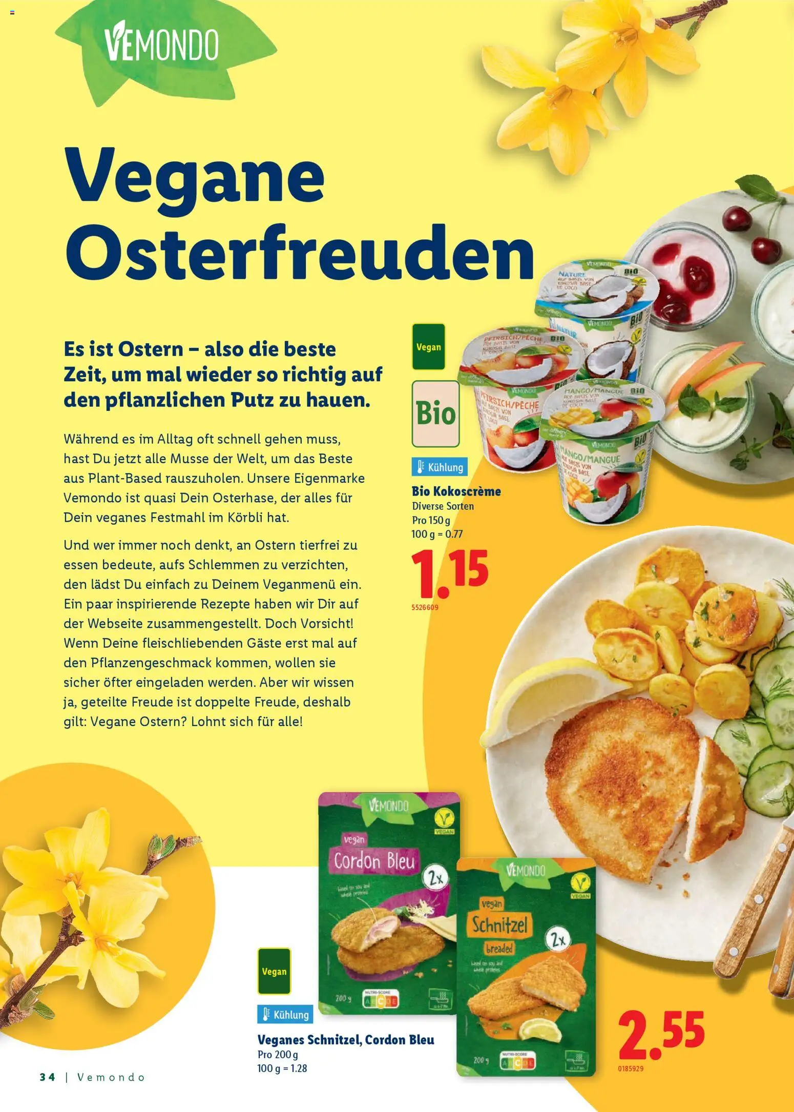 Lidl Aktionen Ostern – gültig ab 26.02.2026 | Seite: 34