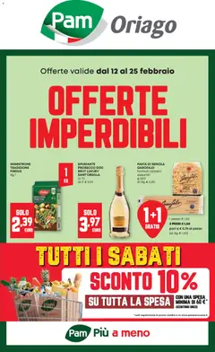 Anteprima del volantino PAM Oriago catalogo valido a partire dal 12.02.2026