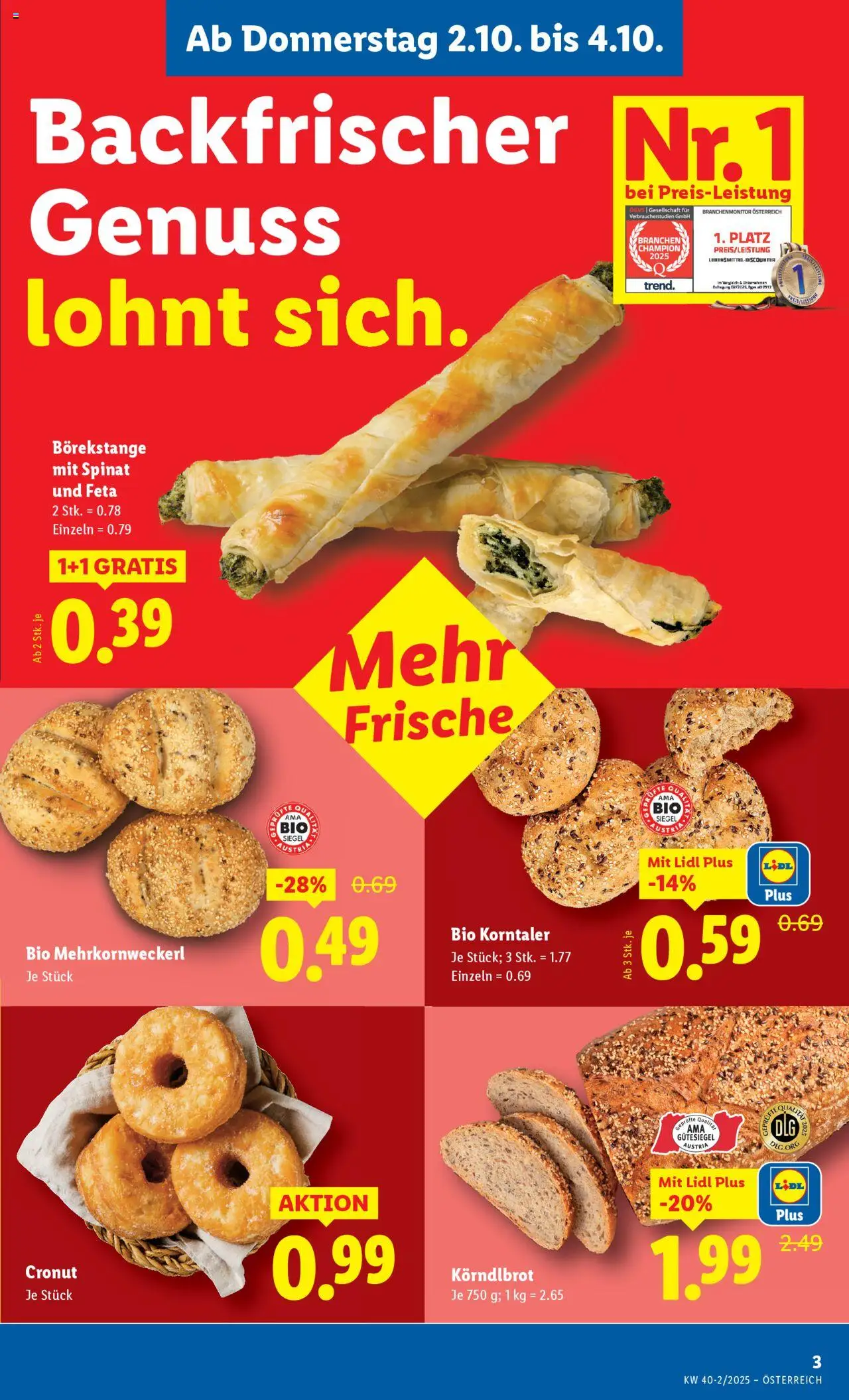 Lidl Flugblatt - Eisenstadt, Ebenfurth, Mattersburg gültig ab 02.10.2025 | Seite: 5