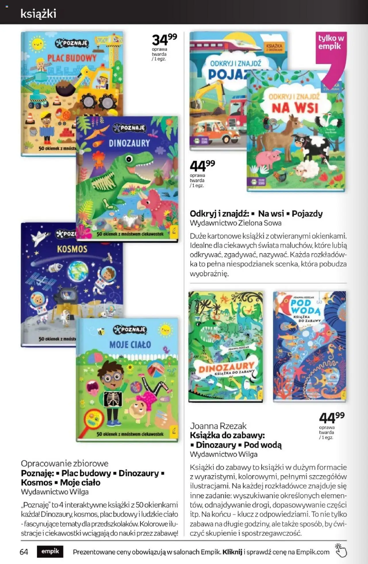 Empik promocje od 24.09.2025 | Strona: 64 | Produkty: Książki, Woda
