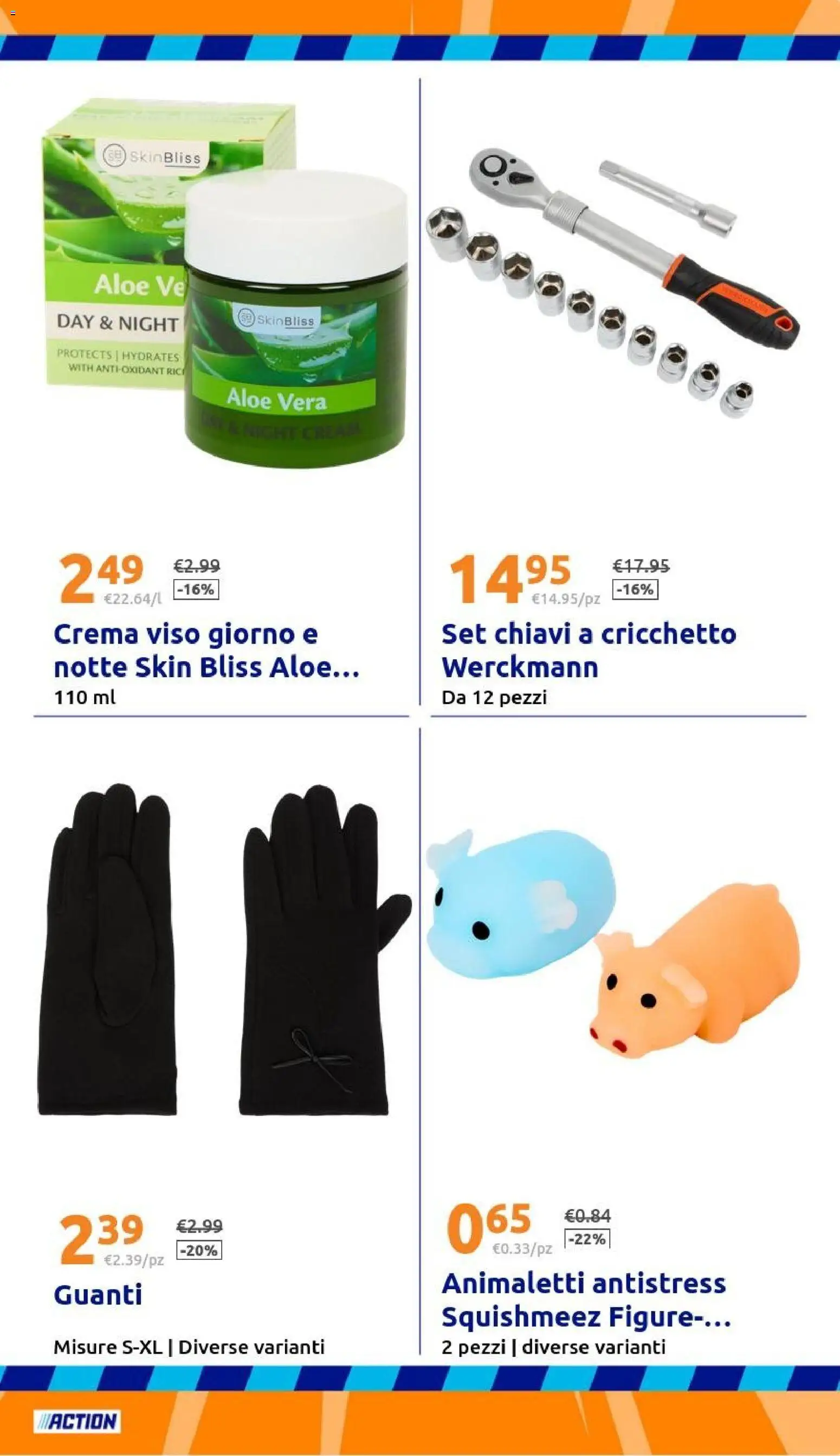 Volantino Action del 31.12.2025 | Pagina: 25 | Prodotti: Crema, Crema viso, Guanti, Aloe vera