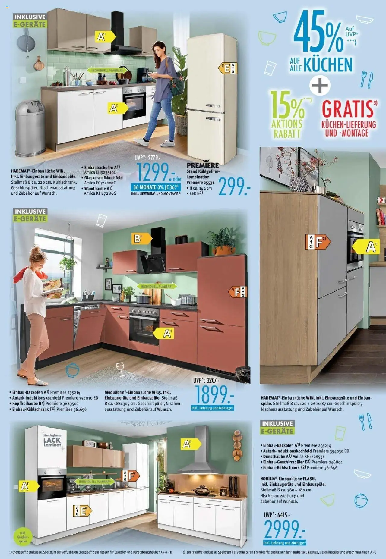 Trends - Ostermann Trends: Neue Möbel wirken Wunder. - gültig ab dem 30.05.2025 | Seite: 10 | Produkte: Geschirrspüler, Backofen, Kuchen
