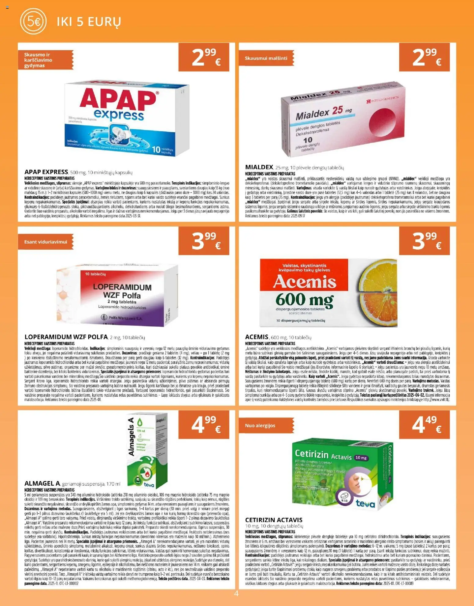 Gintarinė akcijos nuo 01.02.2026 | Puslapis: 4