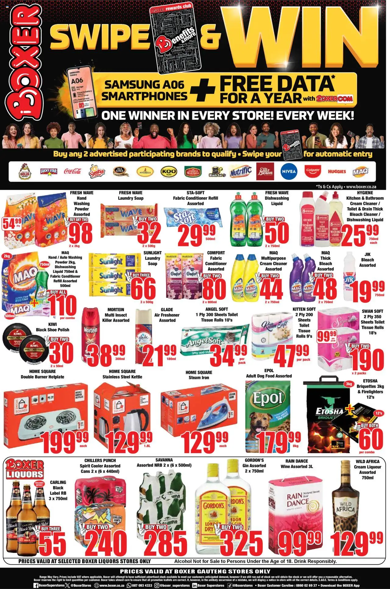 New Boxer catalogue – valid from 22.09.2025 | Page: 12 | Products: Air freshener, Conditioner, Kiwi, Soap