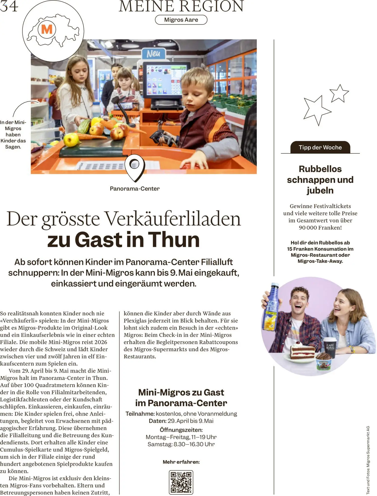 Migros aktionen Magazin – gültig ab 29.04.2026 | Seite: 34 | Produkte: Uhr