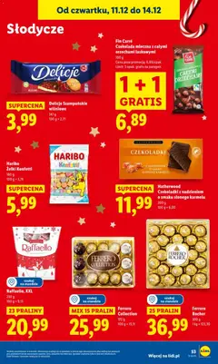 Pogląd oferty "Ferrero Collection, 172 g" - ważna od 11.12.2025 | Strona: 53