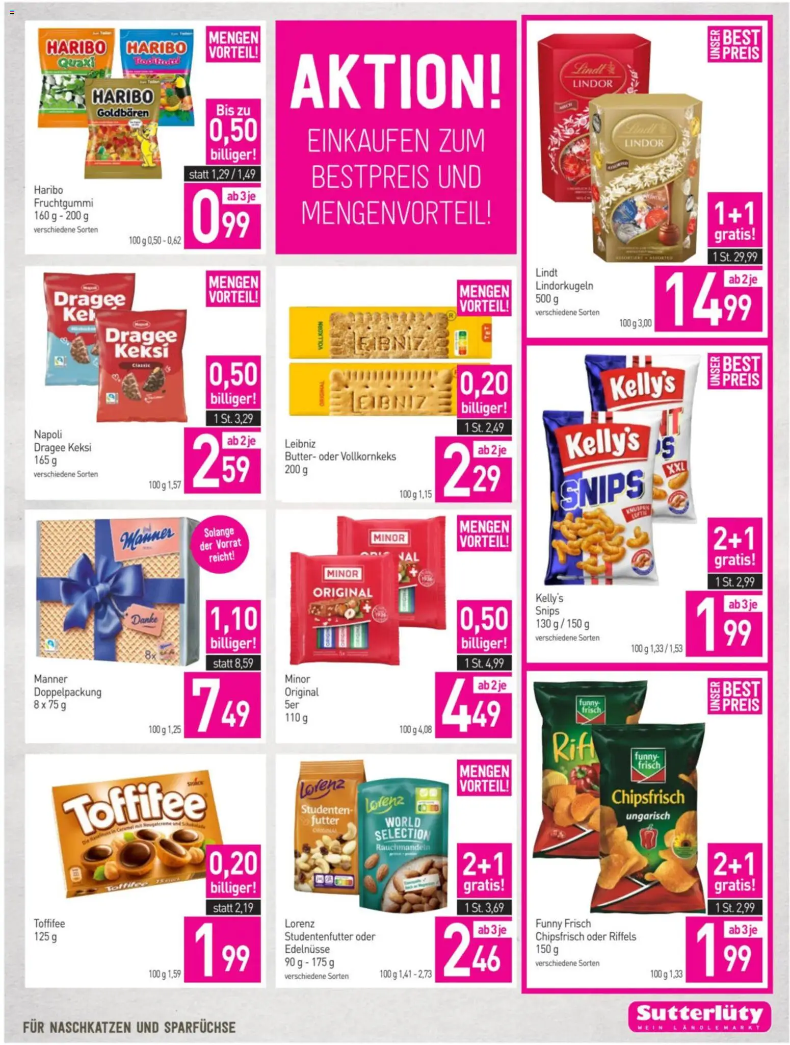 Sutterlüty Flugblatt gültig ab 05.11.2025 | Seite: 17 | Produkte: Butter