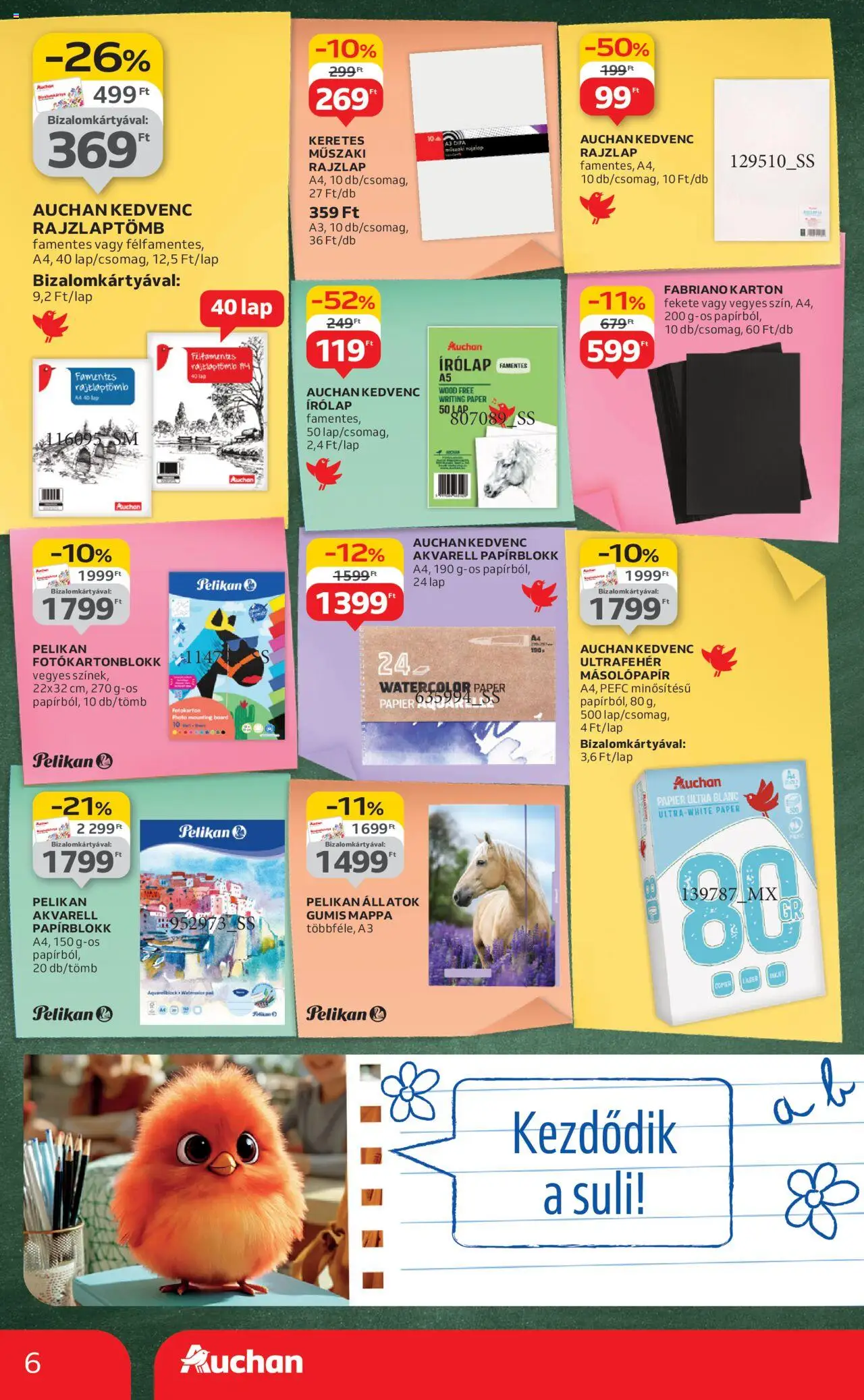 Auchan akciós ujság - amely érvényes a következő dátumtól: 07.08.2025 | Oldal: 6