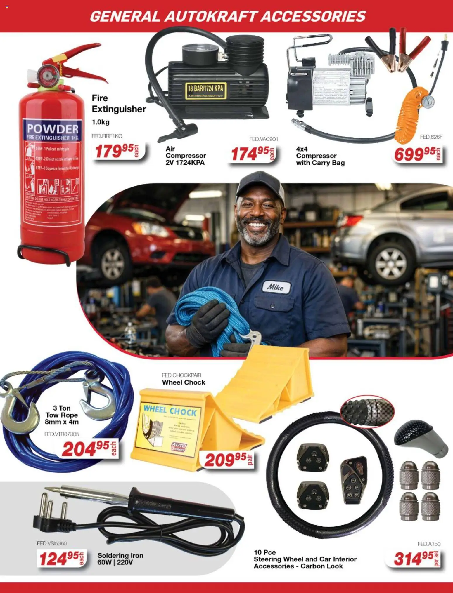 New AutoZone catalogue – valid from 23.04.2026 | Page: 9 | Products: Bag, Iron, Compressor, Powder