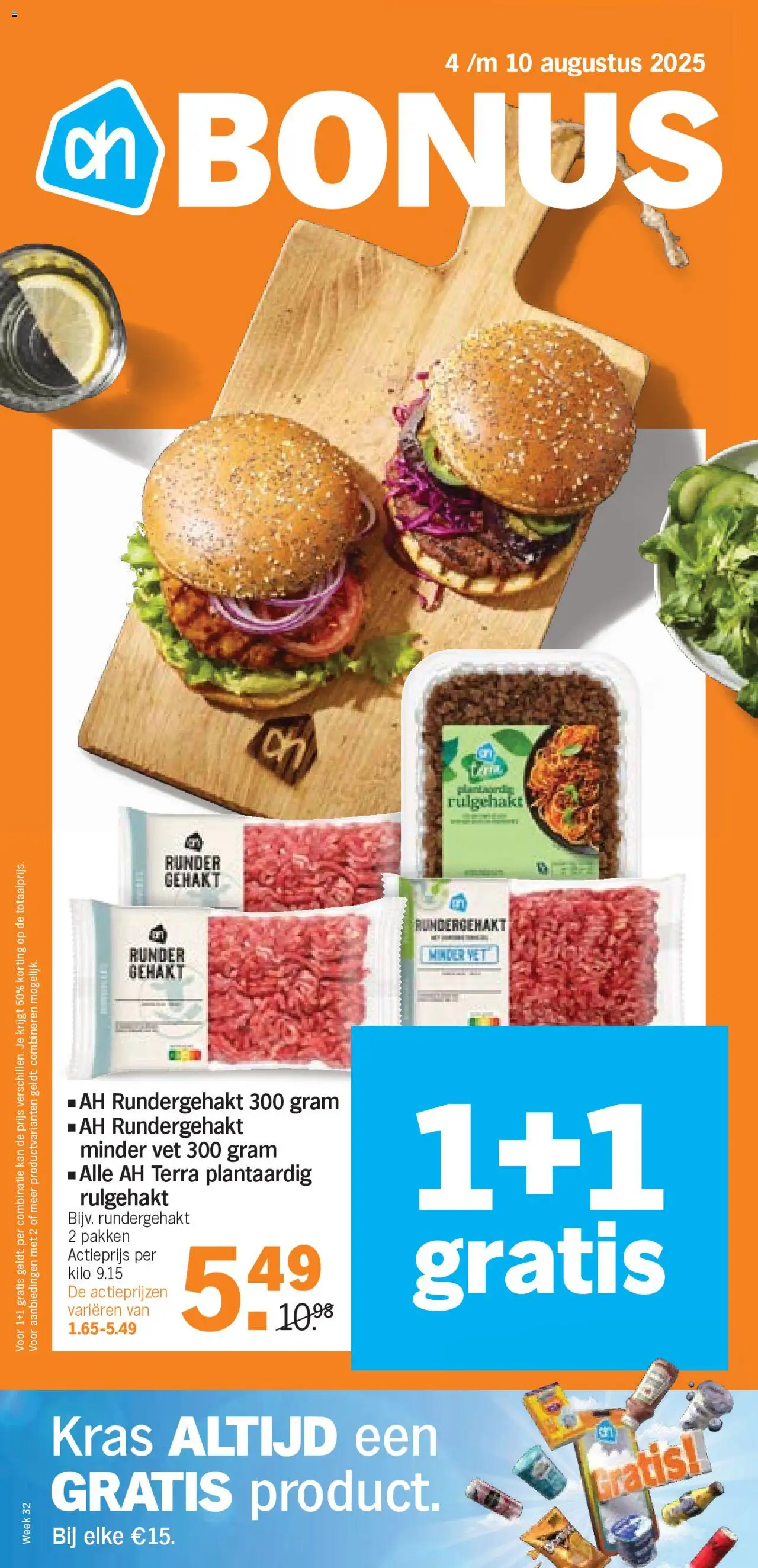  | Pagina: 1 | Producten: Kan, Gehakt