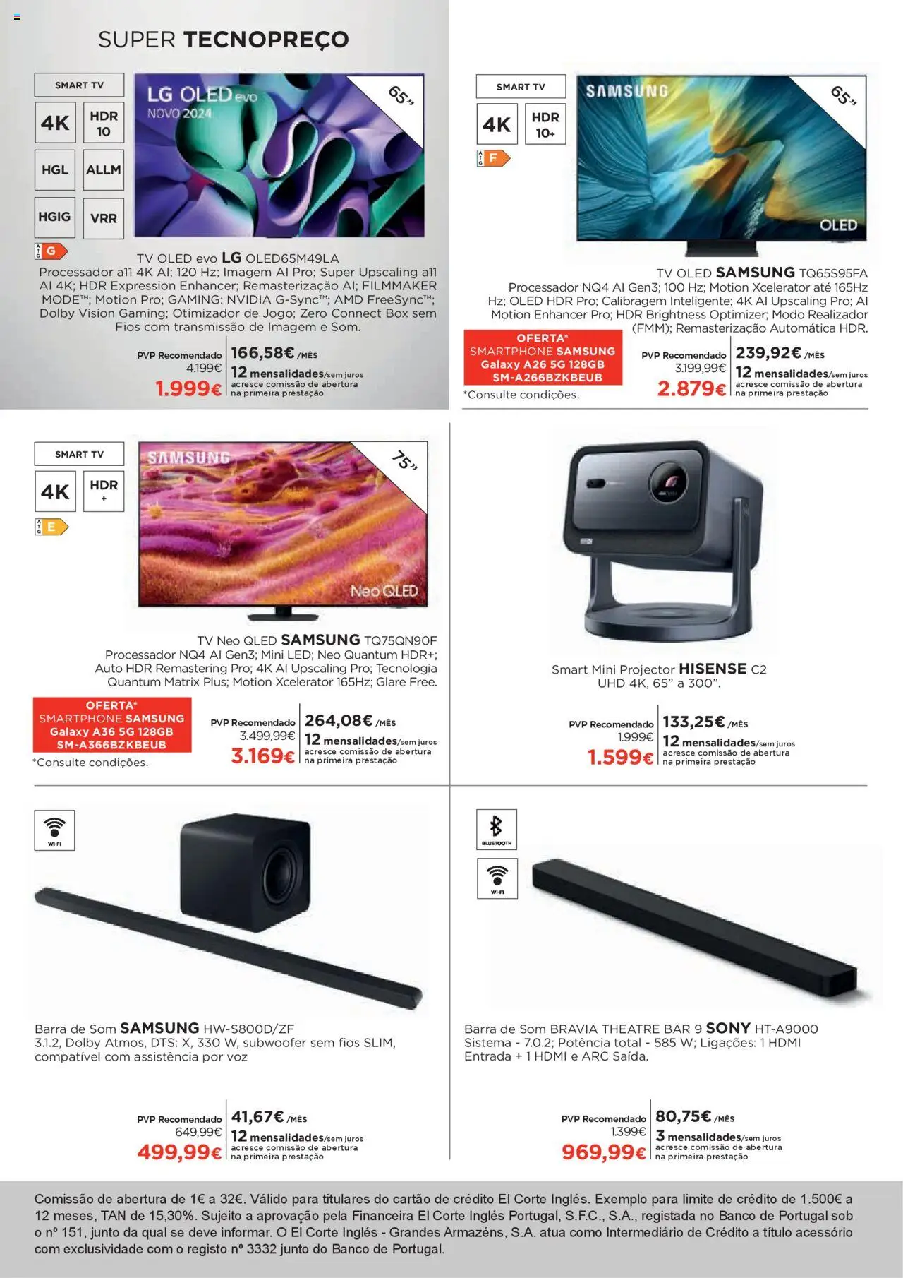 El Corte Ingles folheto │ válido de 18.07.2025 | Página: 3 | Produtos: Smartphone, Banco