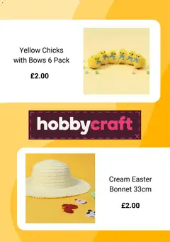 Preview of Hobbycraft - Offers valid from 04.03.2026 | Page: 3 | Products: Cream