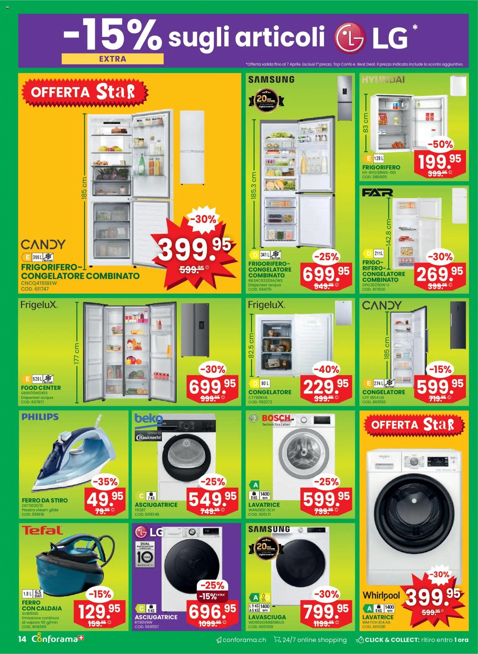 Conforama aktionen Primavera IT – gültig ab 01.04.2026 | Seite: 14