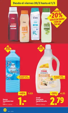 Vista previa Cien GEL DE BAÑO/BANHO TRADICIONAL, Gel de baño tradicional válido desde el 20.02.2026 | Página: 12