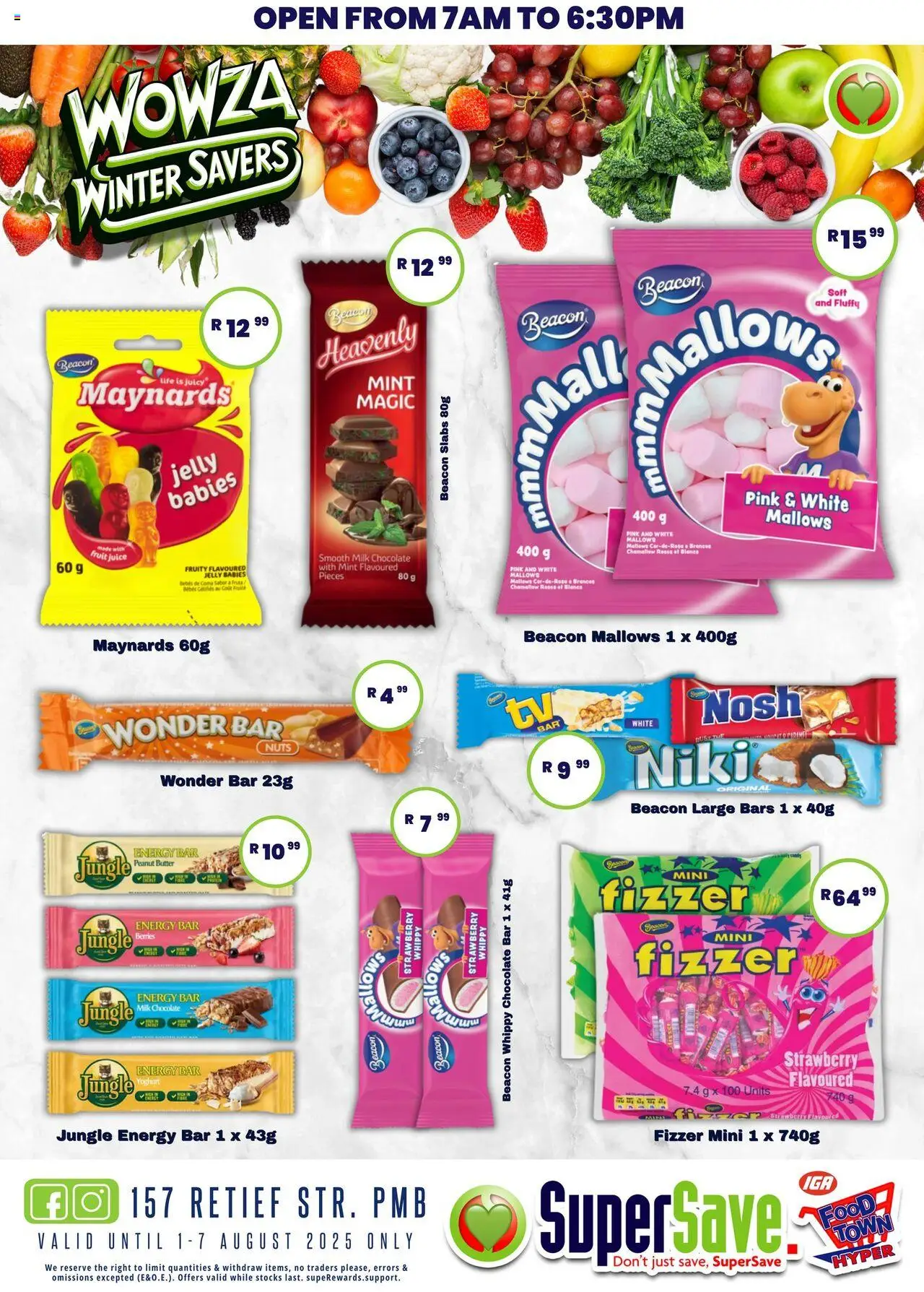 Super Save Specials │ valid from 01.08.2025 | Page: 15 | Products: Yoghurt, Milk, Butter, Chocolate