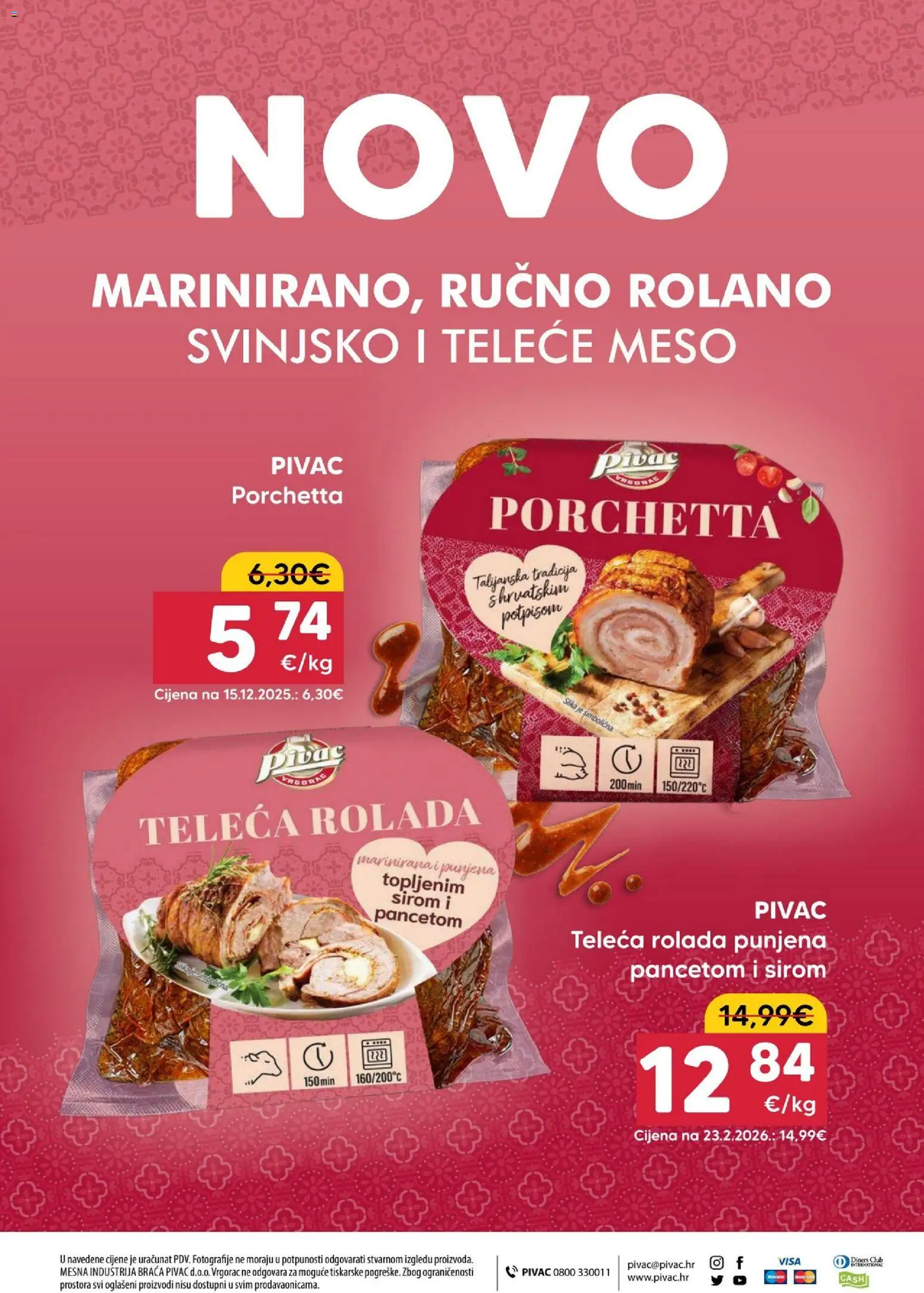 Pivac katalog | vrijedi od 23.03.2026 | Stranica: 16 | Proizvodi: Meso