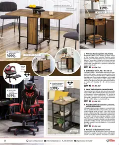 Náhled letáku Velký Košík katalog leden 2026 od 01.01.2026 | Strana: 10 | Produkty: Komoda, Stolek, Židle, Police