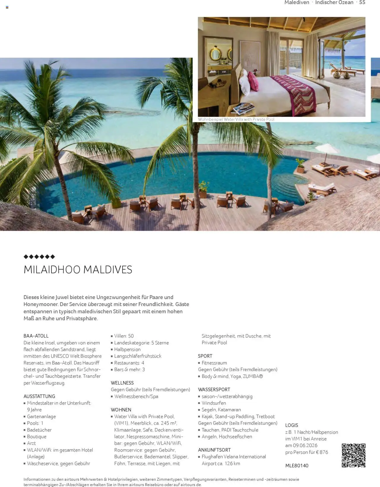 TUI airtours Katalog  Erstklassige Fernreisen 2025/26 – gültig ab 01.11.2025 | Seite: 55
