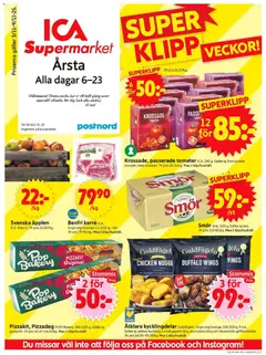 ICA Supermarket - Årsta - Förhandsvisning av reklamblad från butik ICA Supermarket aktuell från 03.11.2025