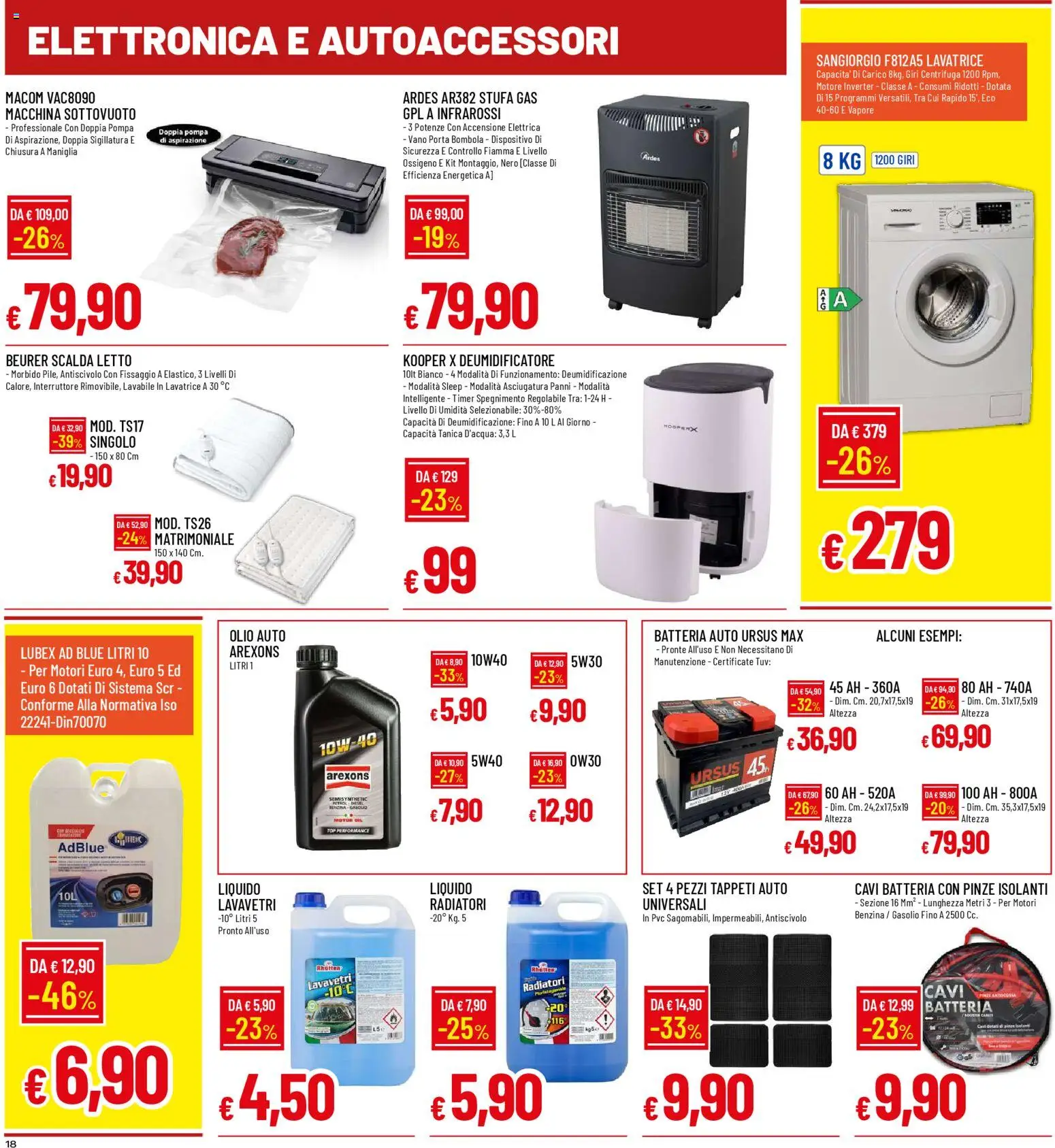 Volantino Galassia del 29.12.2025 | Pagina: 18 | Prodotti: Centrifuga, Macchina sottovuoto, Olio, Top