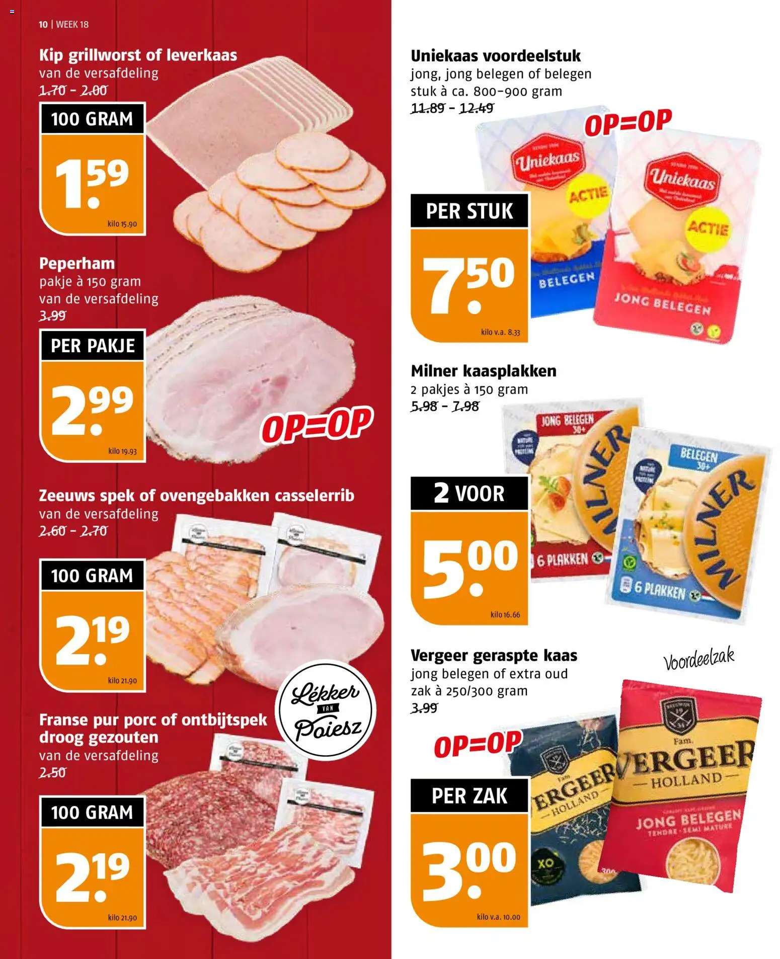 {H1} | Pagina: 10 | Producten: Fogyasztásmérő, Kaas, Zak, Kip