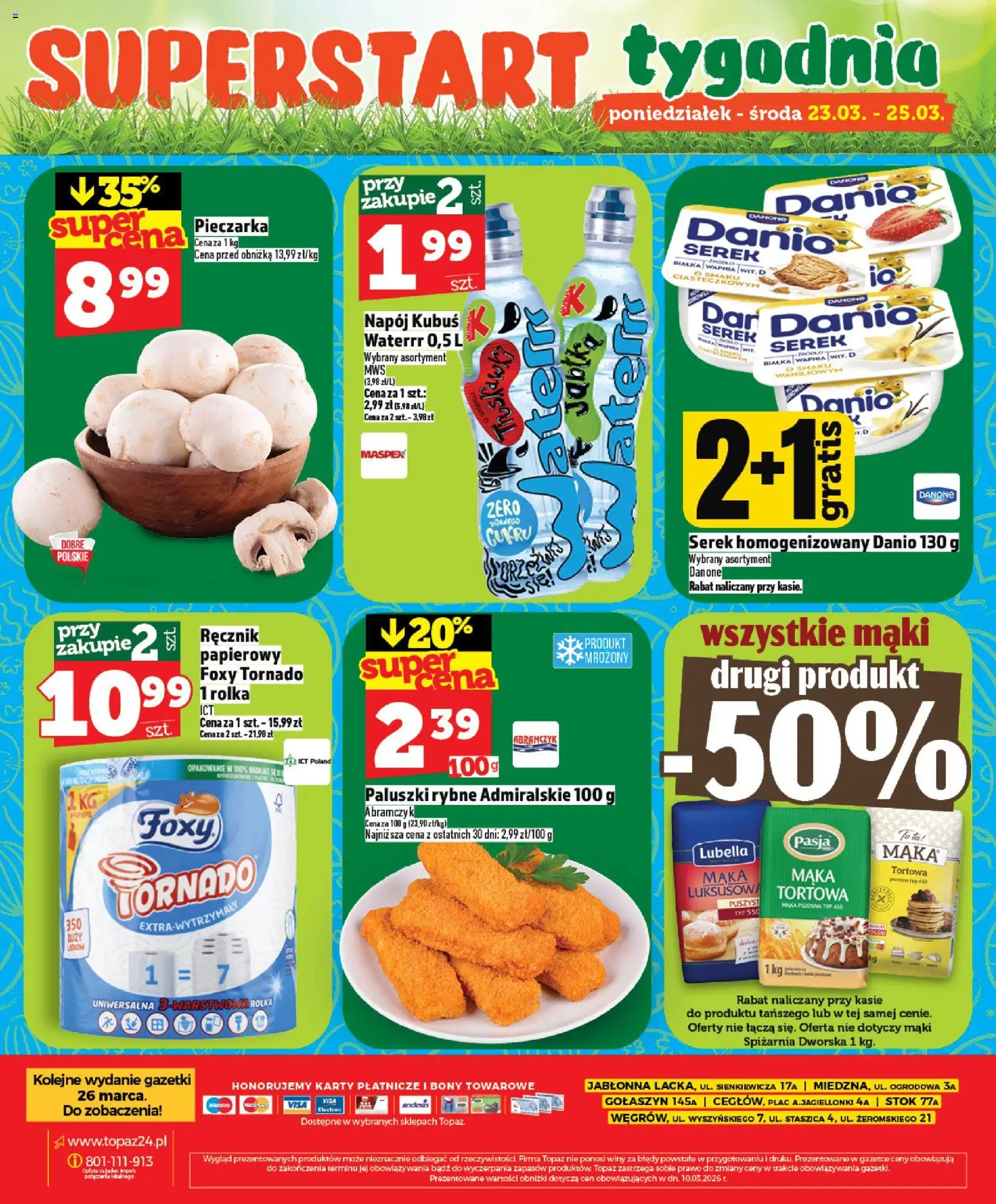 Topaz gazetka - Ceny małe na stałe od 19.03.2026 | Strona: 32