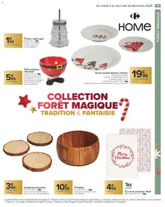 Carrefour - Prévisualisation de Carrefour Déco & art de table   valide à partir de 02.12.2025 | Page: 11 | Produits: Service vaisselle 18 pièces, Porcelaine, Service vaisselle, Bonbons
