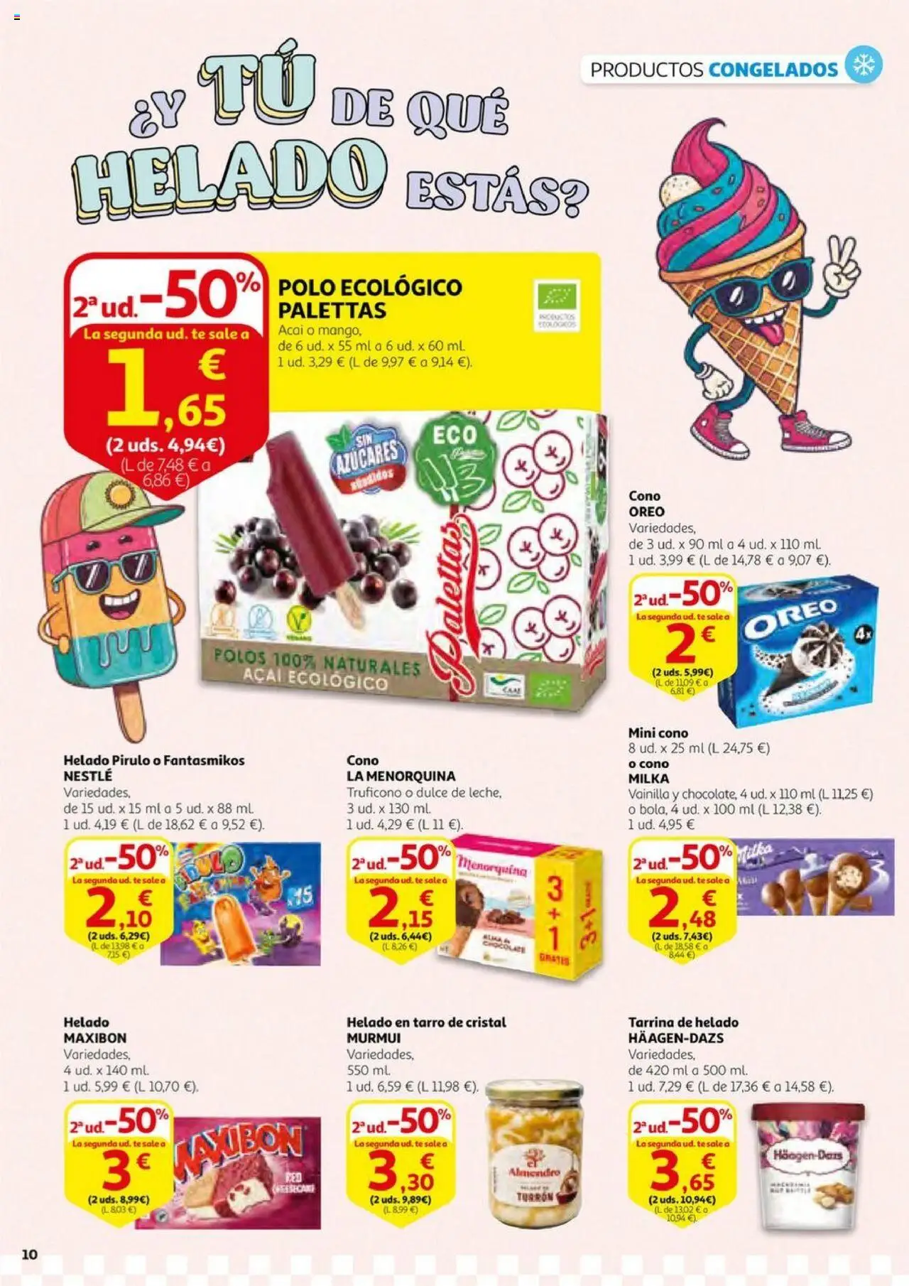 Alcampo - HP catalan  │ válido desde el 03.06.2025 | Página: 10 | Productos: Té, Helado