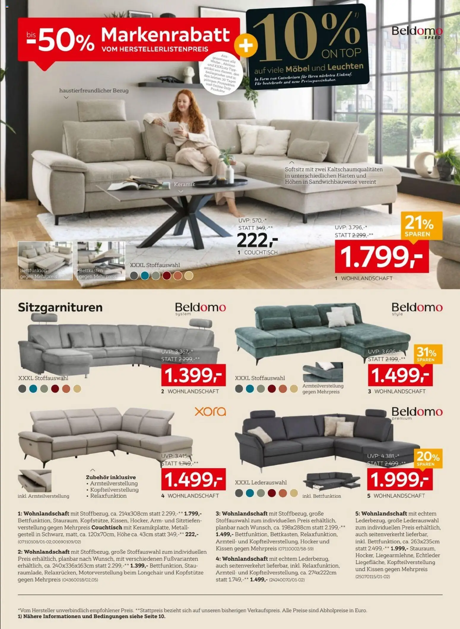 XXXLutz Prospekt aktuell gültig ab 28.04.2026 | Seite: 2 | Produkte: Kissen, Couchtisch