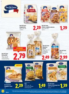 Novi Lidl katalog ponudbe – veljaven od 11.09.2025 | Stran: 44 | Izdelki: Rogljički, Cheddar, Cips, Piskoti