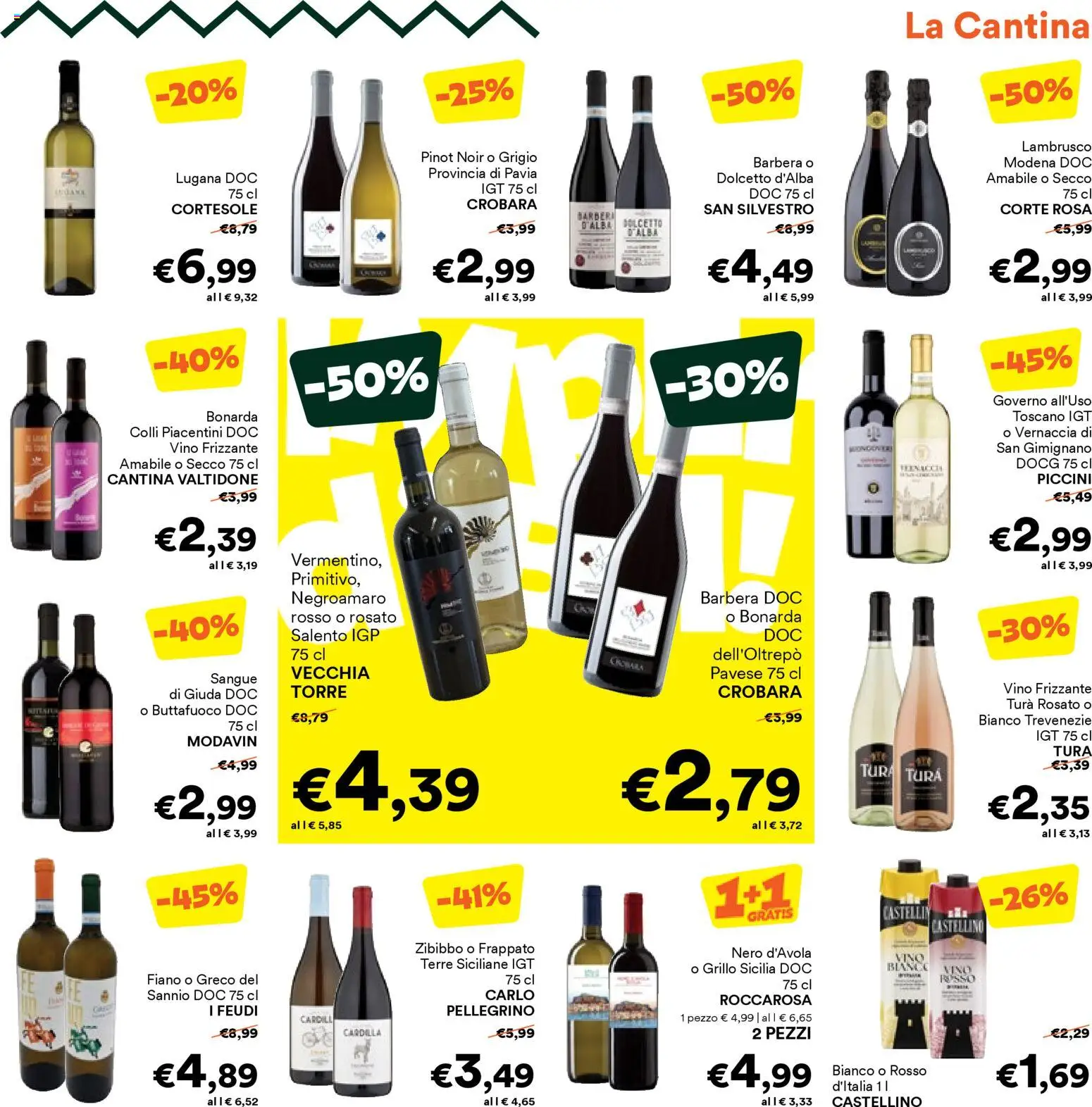 Volantino Unes del 31.12.2025 | Pagina: 19 | Prodotti: Vino