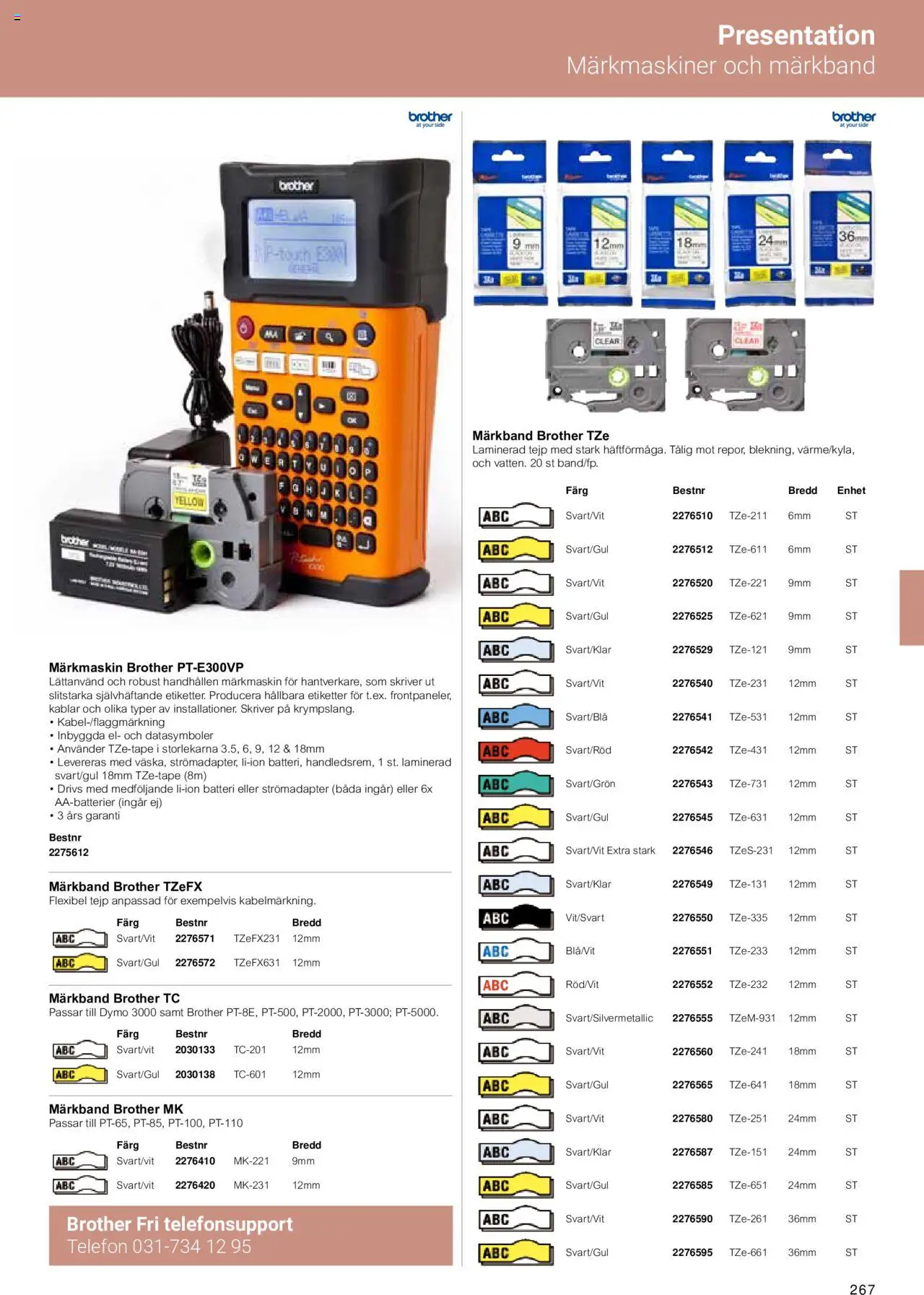 Office Depot reklamblad aktuell från 15.02.2024 | Sida: 269 | Produkter: Batteri, Tejp, Telefon