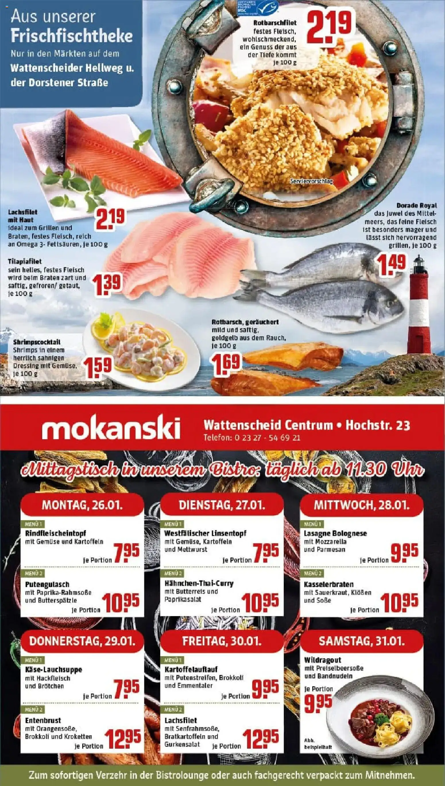 Rewe prospekt Bochum	 – gültig ab 26.01.2026 | Seite: 28 | Produkte: Gemüse, Soße, Brokkoli, Uhr