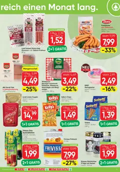Spar Flugblatt ab 11.12.2025 gültig | Seite: 11 | Produkte: Salat, Huile à frire, Salami, Papier blanc