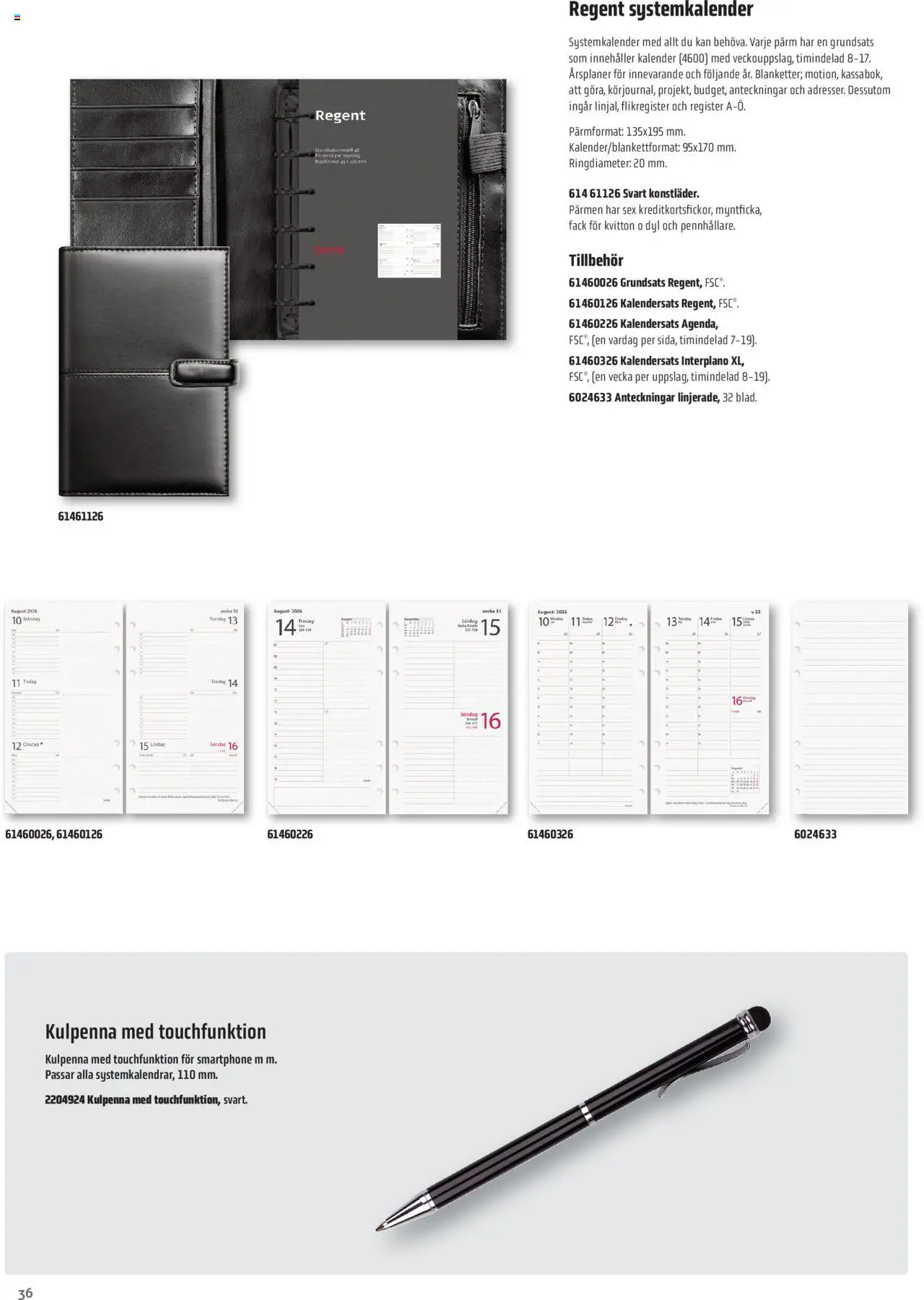 Office Depot reklamblad aktuell från 08.09.2025 | Sida: 36 | Produkter: Pärm, Smartphone, Kalender