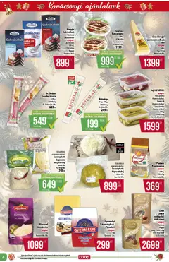 COOP - Abc & szuper / Alföld Pro-Coop Zrt. - amely érvényes a következő dátumtól: 18.12.2025 | Oldal: 8 | Termékek: Mozzarella, Mascarpone, Rizs, Cukrászhab