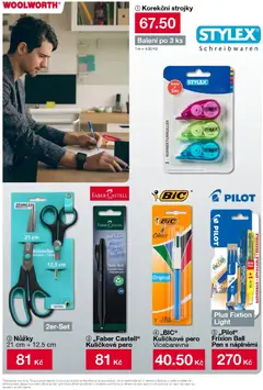 Náhled letáku Woolworth leták - Otvice od 09.01.2026 | Strana: 14 | Produkty: Pero, Nůžky, Cd