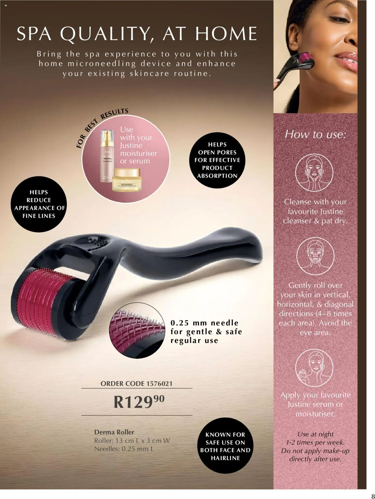 New Justine catalogue – valid from 20.02.2026 | Page: 8 | Products: Serum