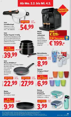 Lidl Flugblatt - Wien, Langenzersdorf, Zwettl ab 29.01.2026 gültig | Seite: 33 | Produkte: Herd, Kaffee