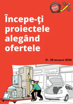 Ofertele Brico Depot valabile de la 15.01.2026