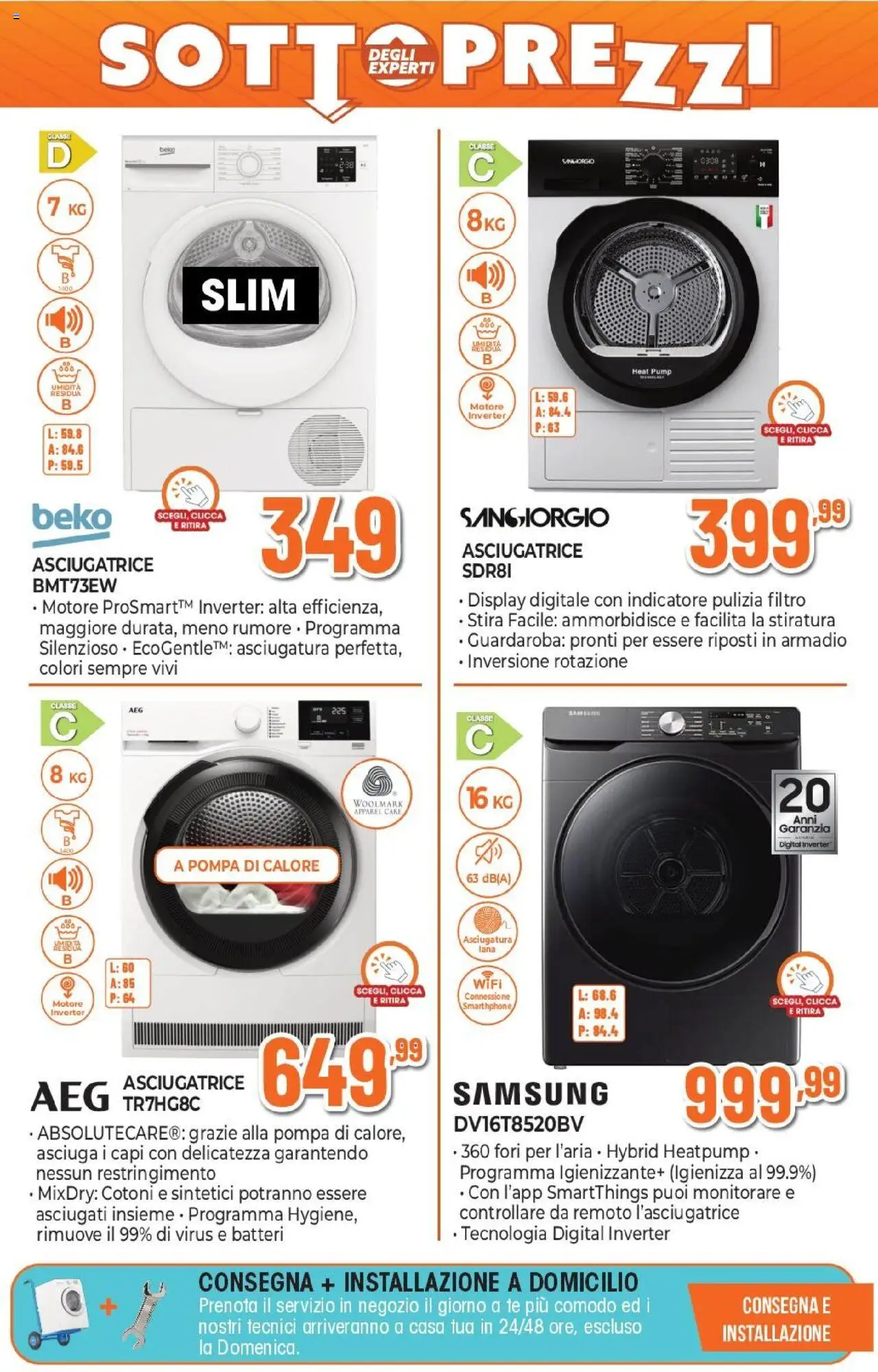Volantino Expert del 02.10.2025 | Pagina: 22 | Prodotti: Guardaroba, Tè, Armadio, Samsung