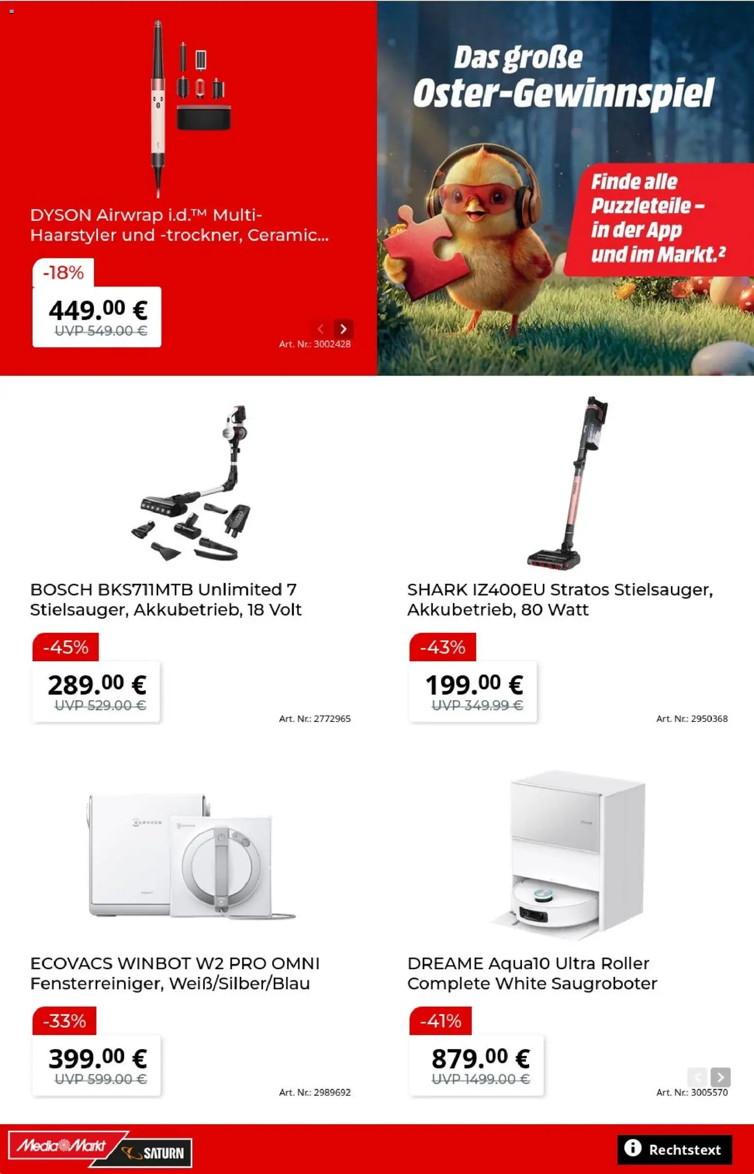 Media Markt Prospekt 	 – gültig ab 23.03.2026 | Seite: 13 | Produkte: Bosch, Dyson