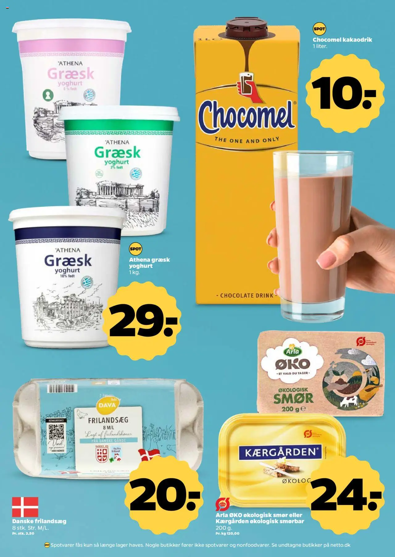 Netto tilbudsavis – gyldig fra 27.09.2025 | Side: 9 | Produkter: Smør, Yoghurt