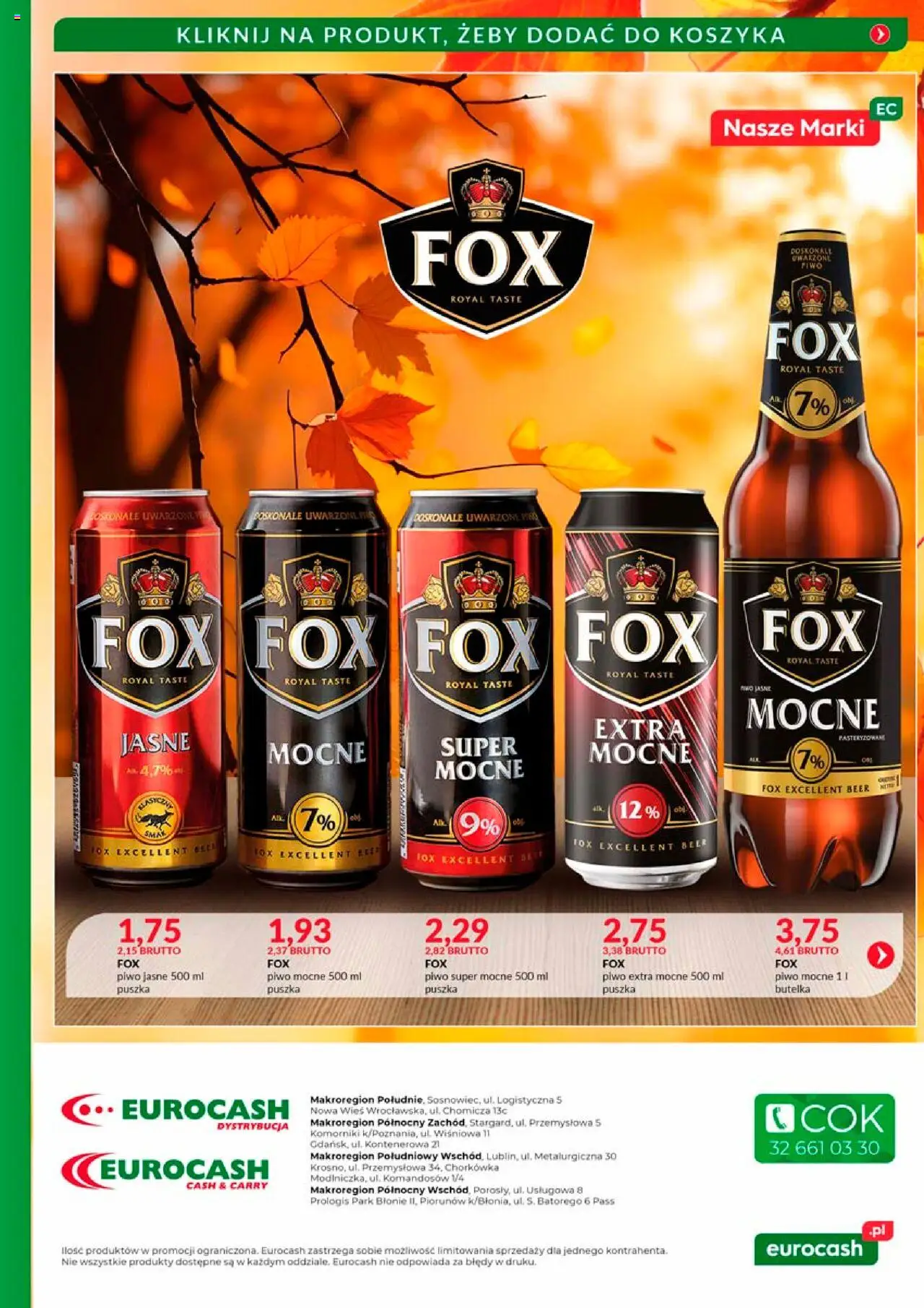 Eurocash Gazetka - Katalog Alkoholowy od 01.10.2025 | Strona: 58 | Produkty: Bell, Piwo