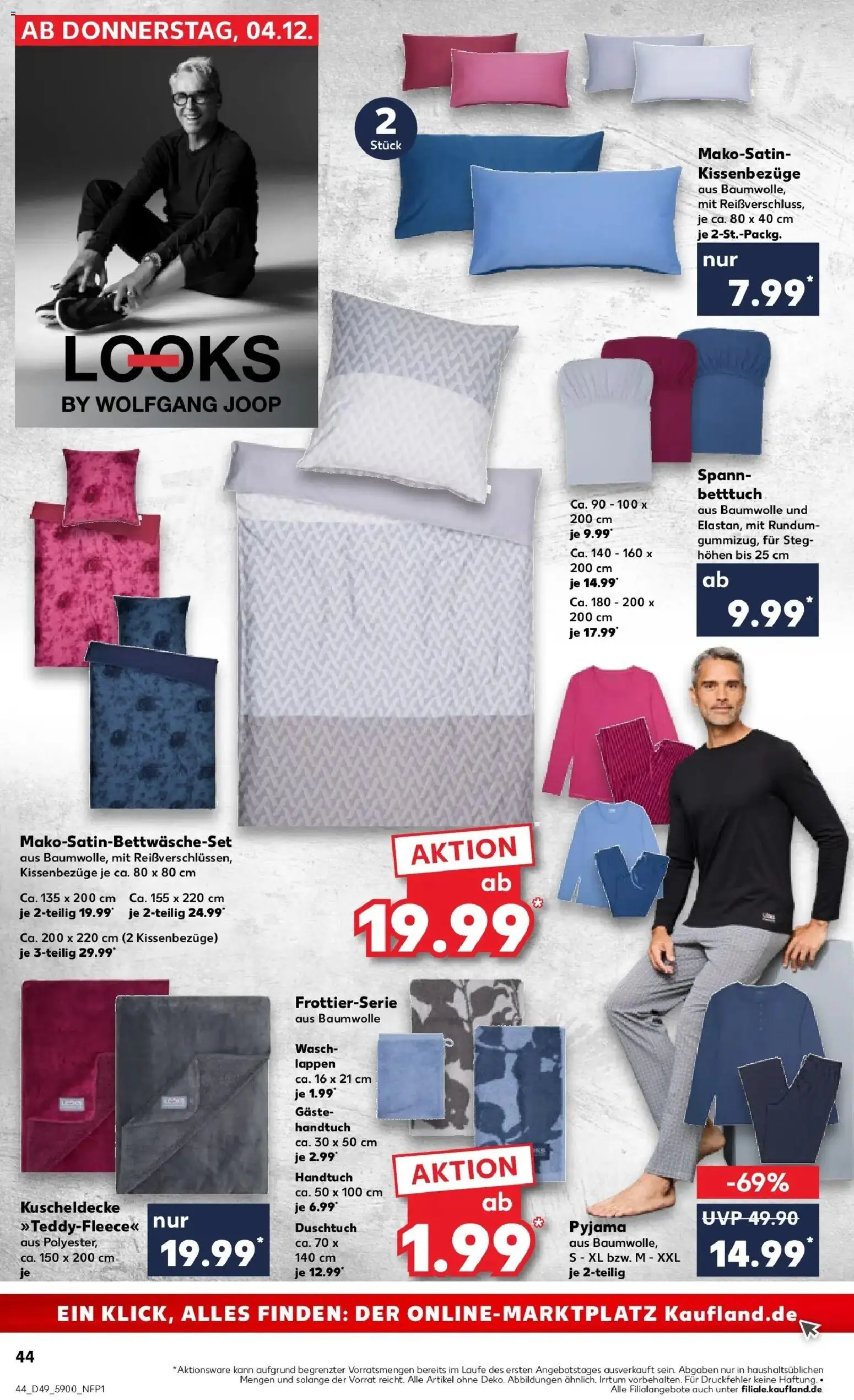 Kaufland prospekt Annaberg-Buchholz	 – gültig ab 04.12.2025 | Seite: 44 | Produkte: Pyjama