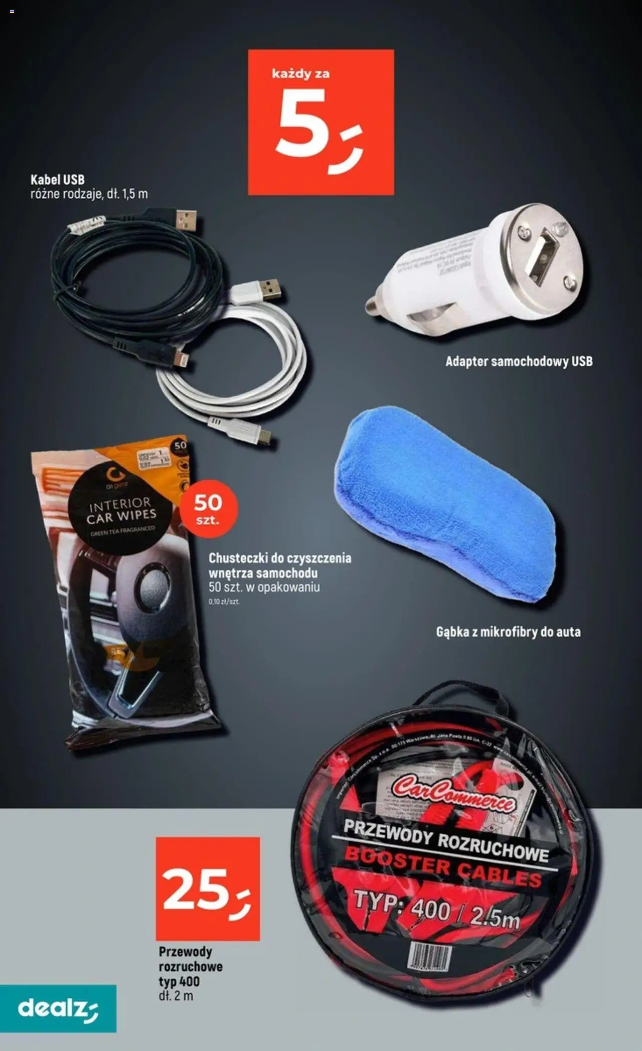 Dealz Gazetka od 16.10.2025 | Strona: 32 | Produkty: Kabel, Adapter, USB, Gąbka