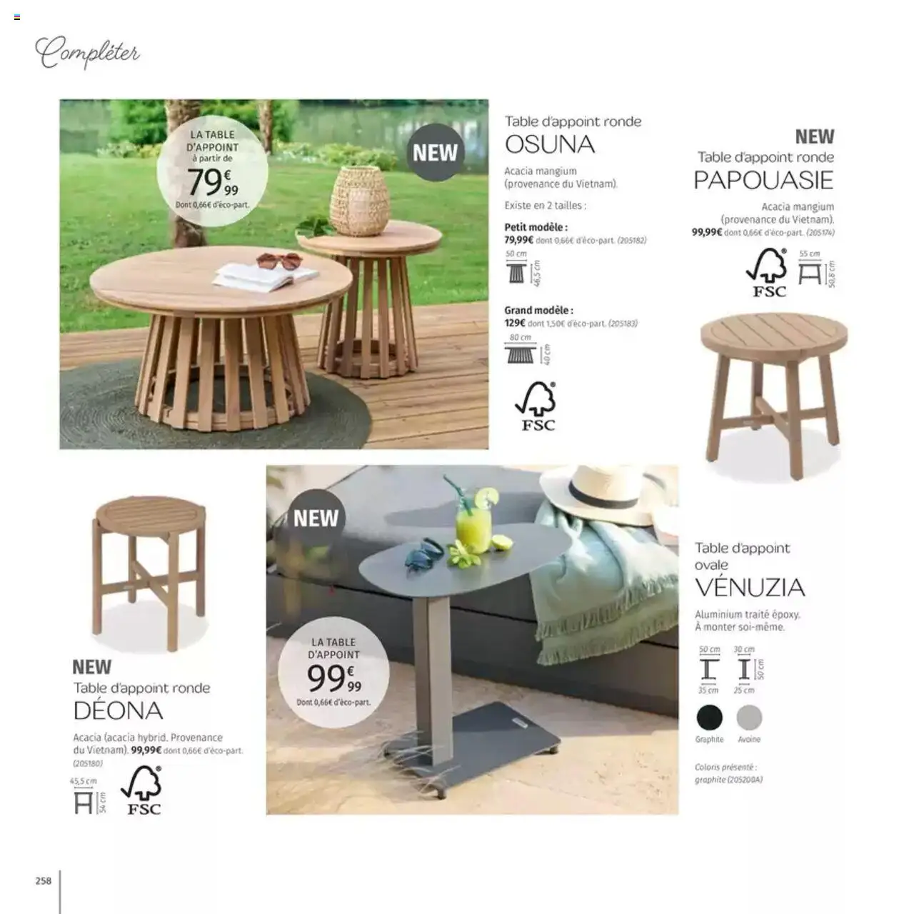  | Page: 258 | Produits: Table