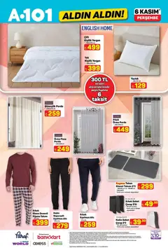 06.11.2025 tarihinden itibaren geçerli olan A101 kataloğu önizlemesi | Sayfa: 10