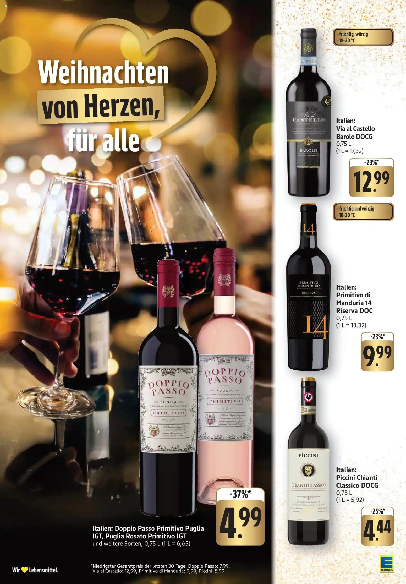 Edeka prospekt Möglingen	 – gültig ab 14.12.2025 | Seite: 28 | Produkte: Doppio passo primitivo, Doppio Passo